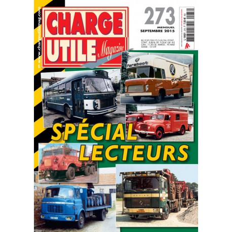 CHARGE UTILE N°273 CHARGE UTILE N°273