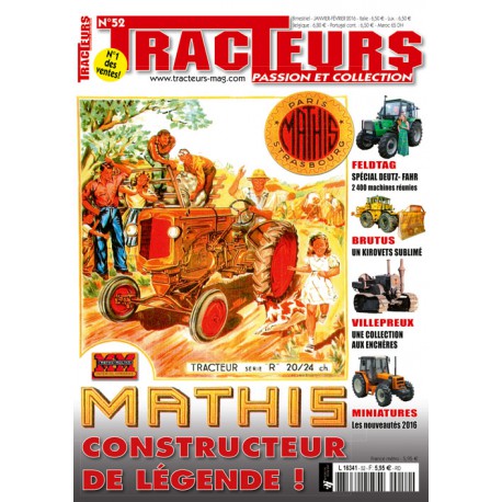TRACTEURS N°052 TRACTEURS N°052