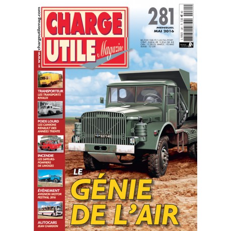 CHARGE UTILE N°281 CHARGE UTILE N°281