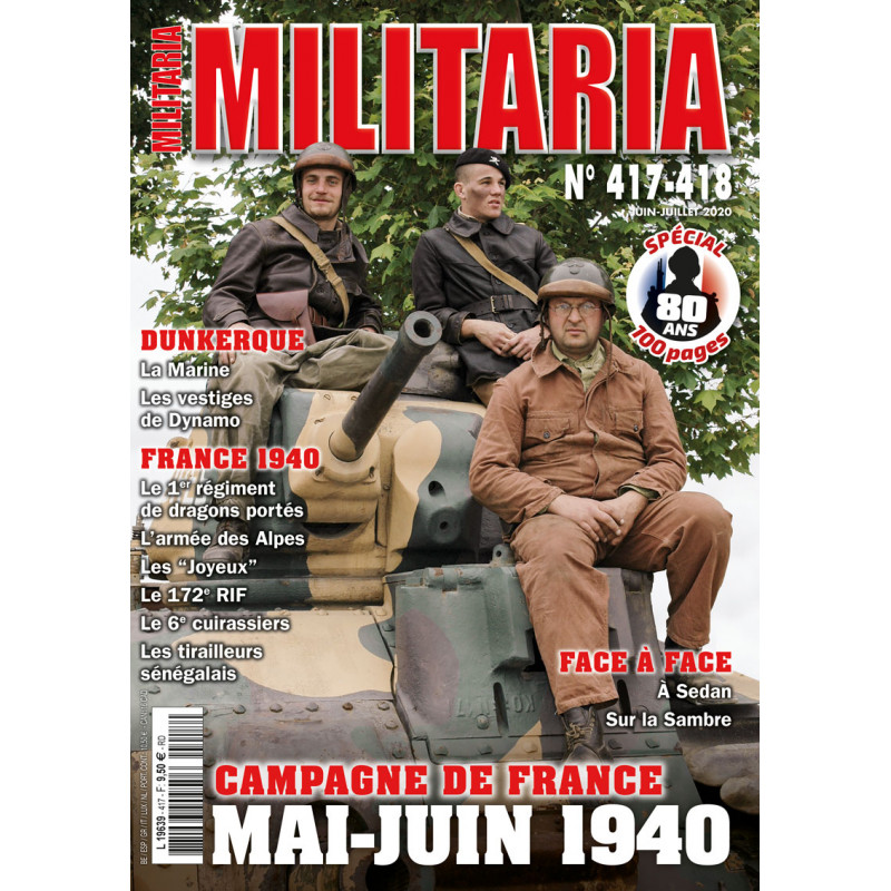 France 40 : Combinaison pour officier tankiste  Militaria-n417-418