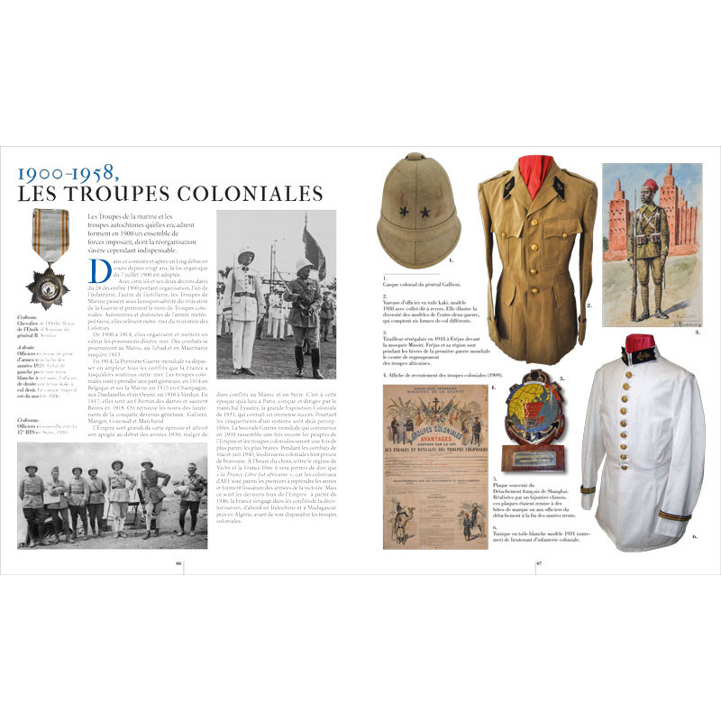 Soldats De Plomb - Troupes De Marine Au Présentez-armes - Figurines Collection