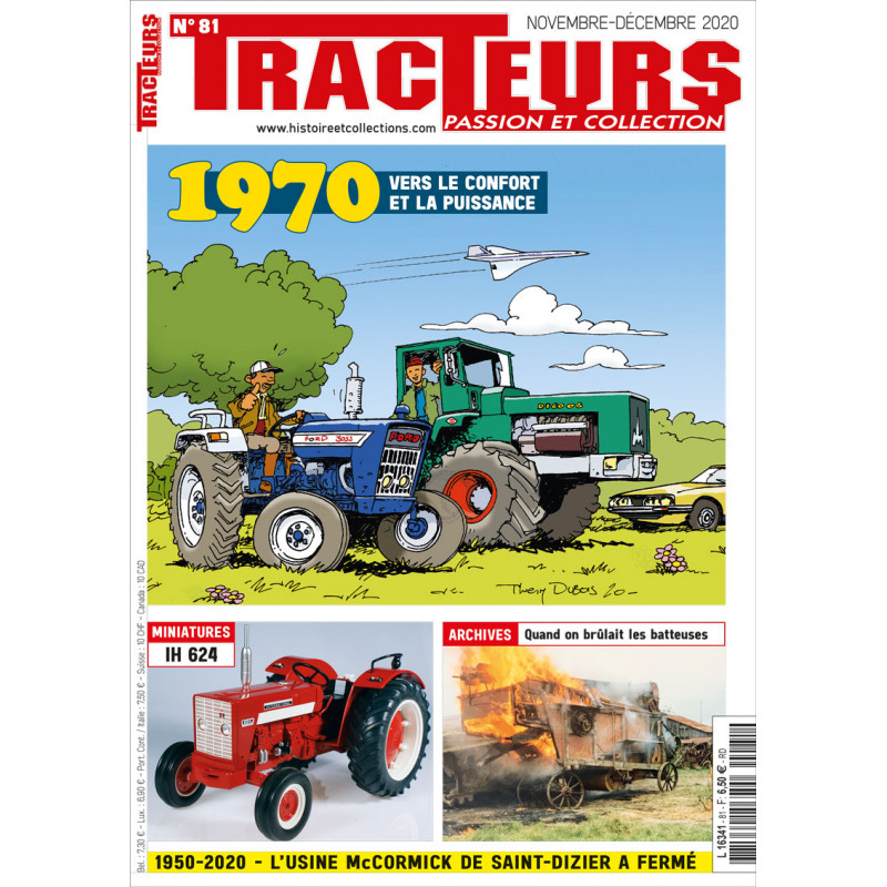 Tracteurs N°081 - Histoire & Collections
