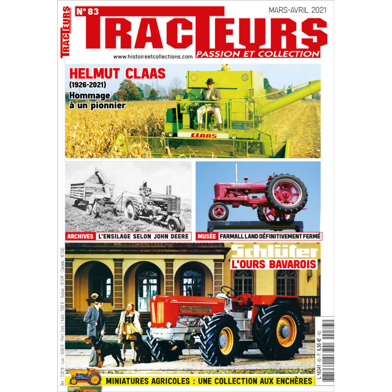 Tracteurs N°083 - Histoire & Collections